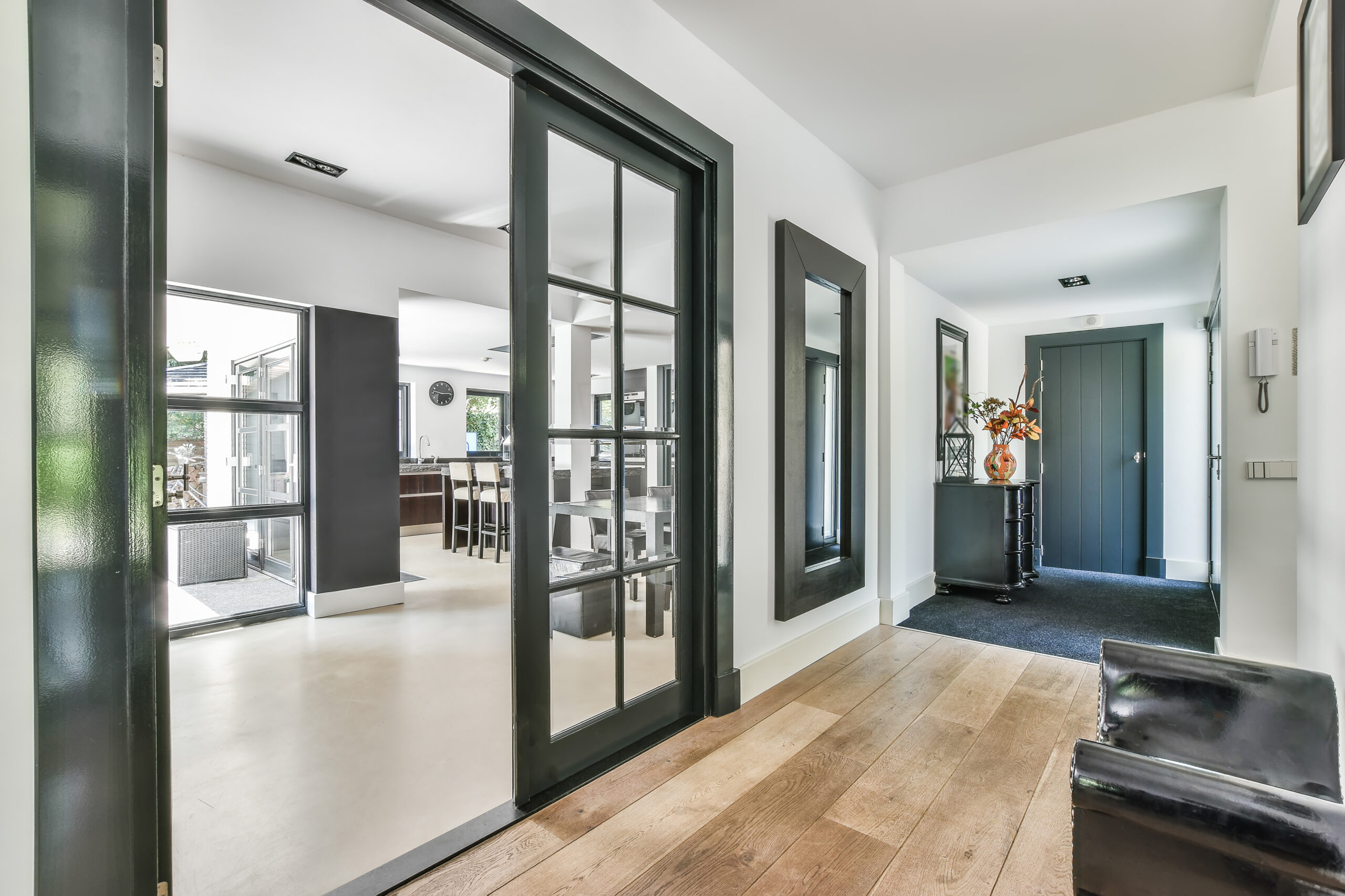 Aluminium french door