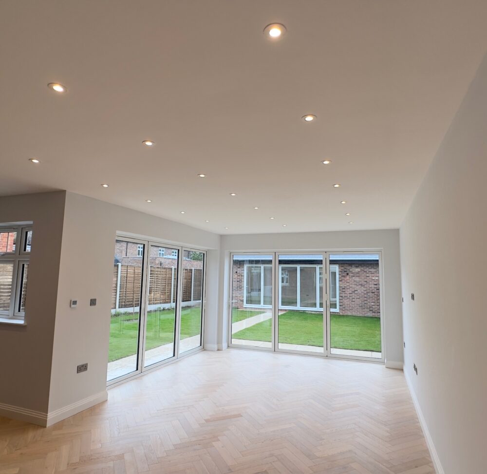 Modern 3-Panel Sliding Doors