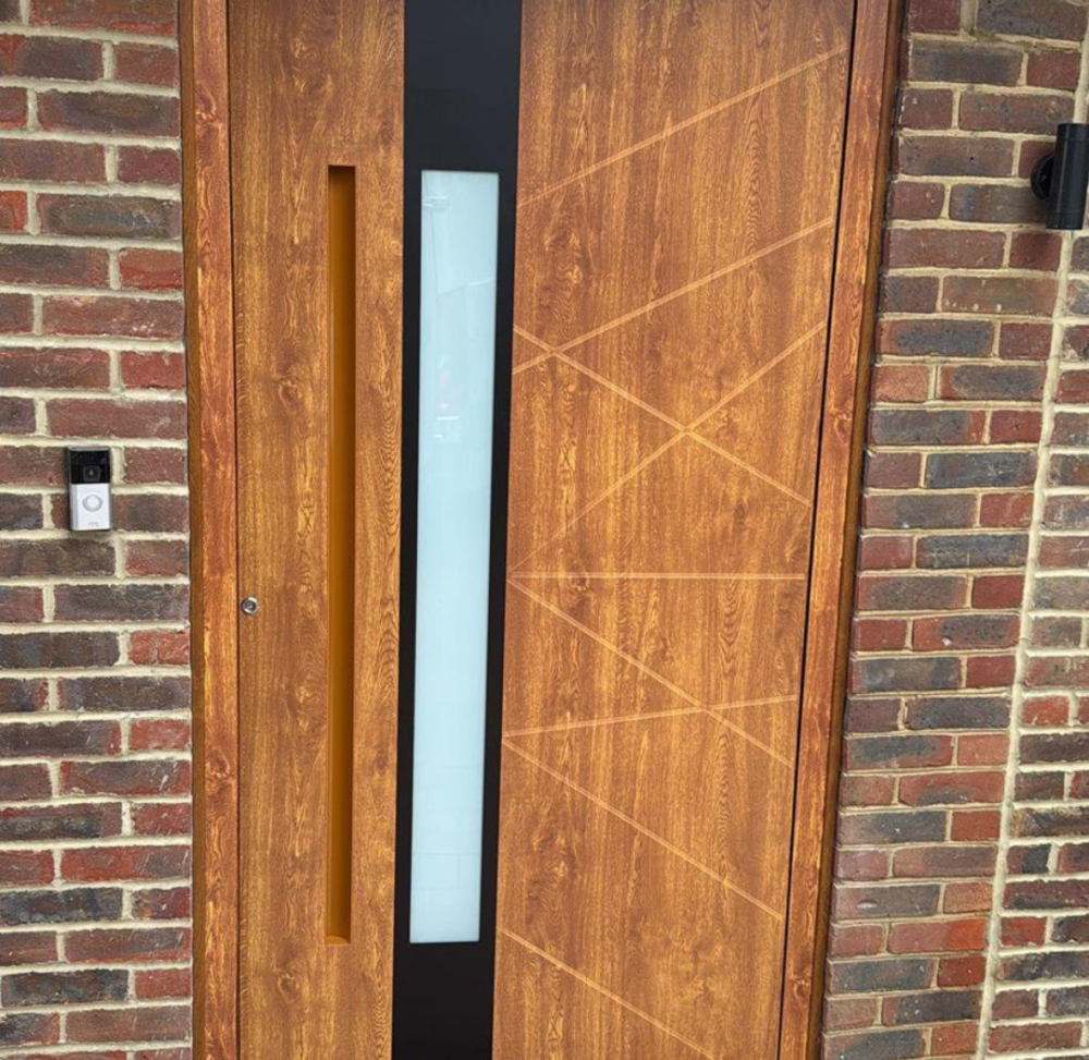 front wooden design door
